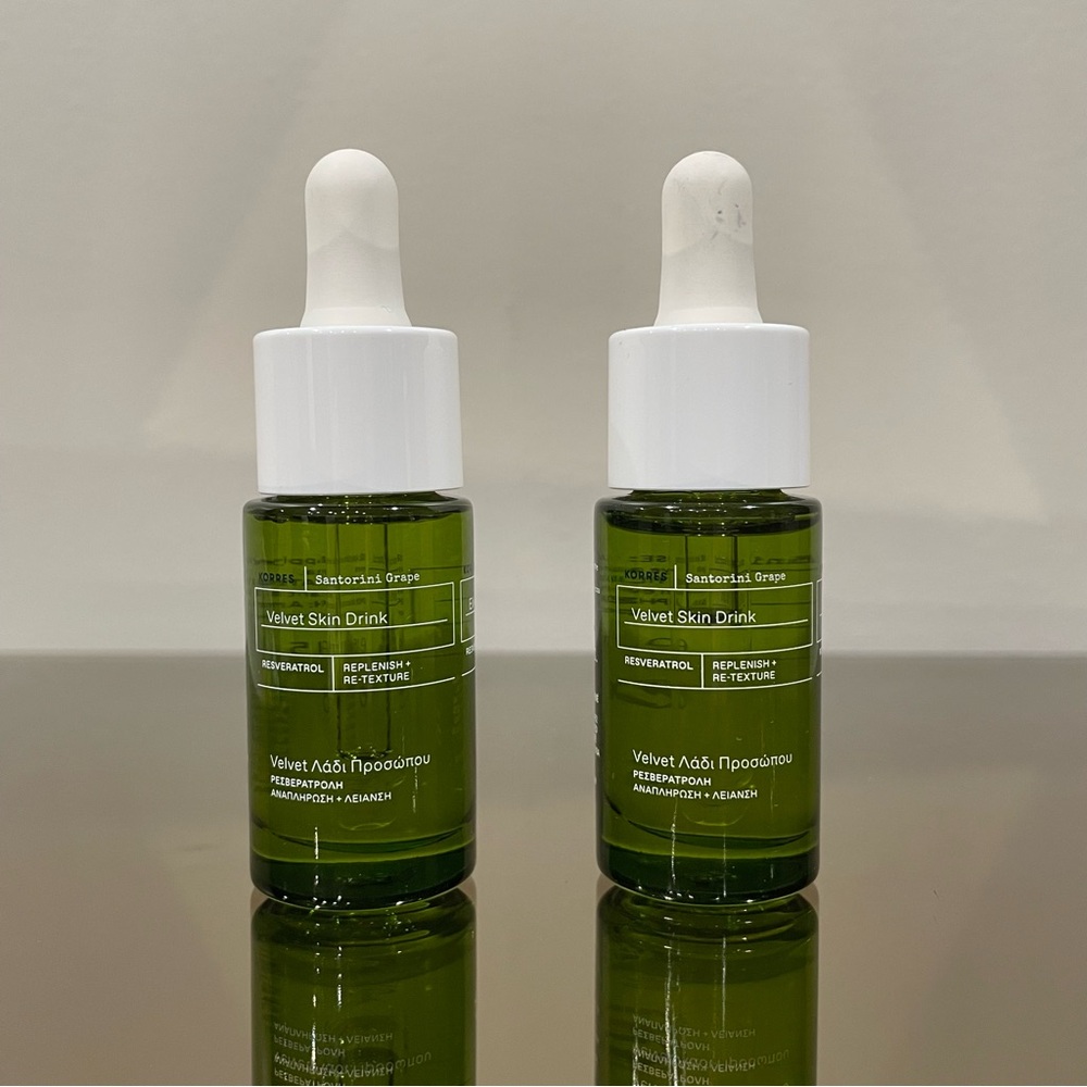 KORRES Santorini Grape Velvet Skin Drink Mini Vials